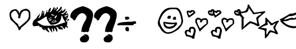 Jenny Doodles font preview